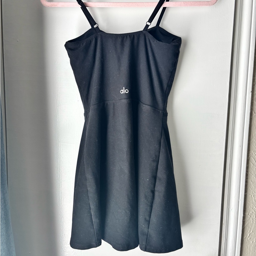 ALO Yoga Black Mini Dress